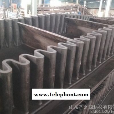 波纹输送带带防尘罩 建筑专用输送机图2