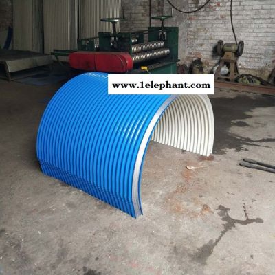 祥云 皮带输送机防雨罩防尘罩 彩钢板防护罩可加工定做各种尺寸图5