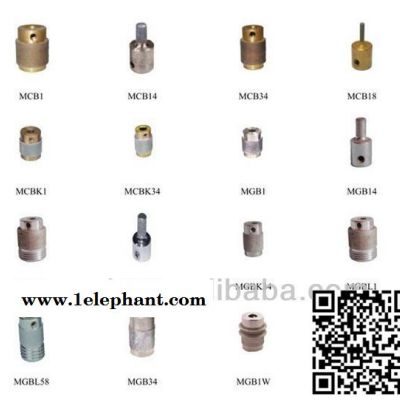 曼德MCBL58 金刚石工具 配件羊毛磨头金属薄板切割器 磨头磨刀机电锤防尘罩 玻璃陶瓷研磨工具砂轮打磨磨轮配件图5