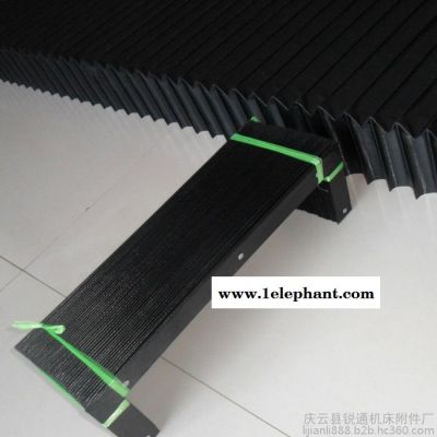定做柔性风琴防尘罩 机床风琴防护罩 风琴罩 雕刻机风琴防护罩 一字型防护罩图4