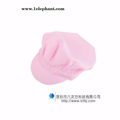 防静电鸭舌帽无尘车间工帽防尘服工作帽男女工帽洁净化帽子可清洗图5