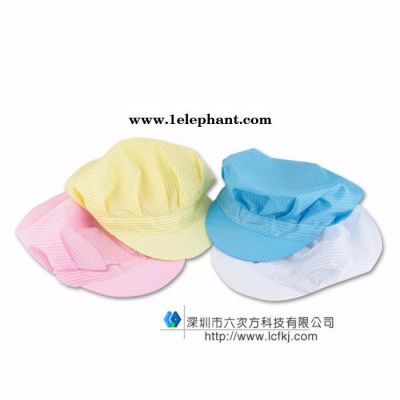 防静电鸭舌帽无尘车间工帽防尘服工作帽男女工帽洁净化帽子可清洗图4