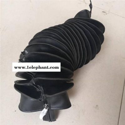 沧一CYMA定做 防腐蚀拉链式油缸伸缩防尘罩、缝合式油缸防尘罩、气缸高温伸缩防尘罩图2