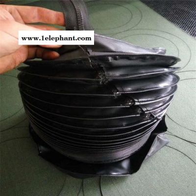 沧一CYMA定做 防腐蚀拉链式油缸伸缩防尘罩、缝合式油缸防尘罩、气缸高温伸缩防尘罩图4