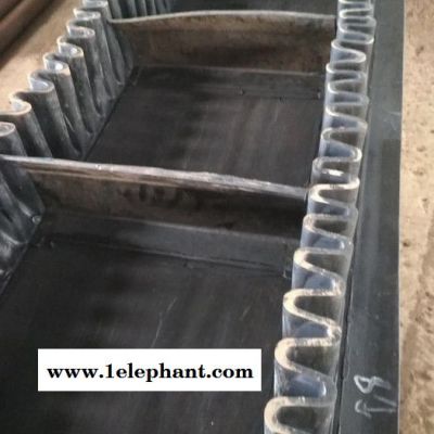 波纹输送带带防尘罩 电力输送机图2