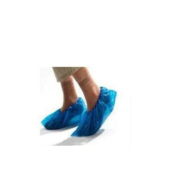 一次性鞋套，蓝色卫生脚套，PP PE 无纺布材质防尘鞋套