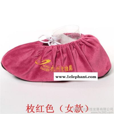 防滑底鞋套 直销特价 样板间大码加厚割绒布面鞋套 可清洗布鞋图3