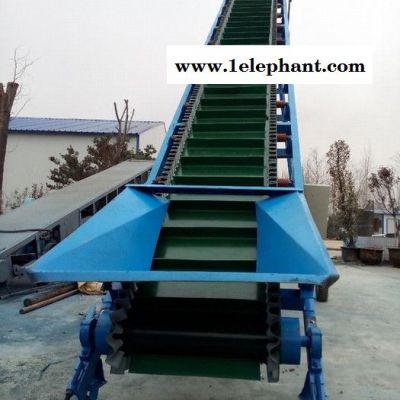 波纹输送带带防尘罩 码头输送机图2