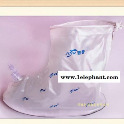 帮盛低价出售PVC软胶防水鞋套 电压塑胶束口鞋套 拉链充气鞋套