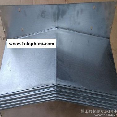 镇江 机床钣金护罩  钢板防护罩 导轨防护罩 导轨防尘罩