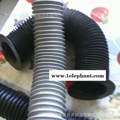 销售圆管伸缩式磨床丝杆防尘罩、防护罩、耐油橡胶材质图3