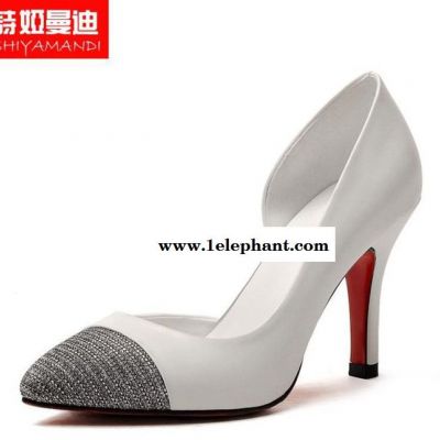 诗娅曼迪女鞋套脚品牌休闲春秋欧洲站新品尖头低帮韩版细跟2单鞋图2