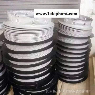 耐磨软连接防尘罩 帆布红色绿色黄色防尘罩帆布软连接图3