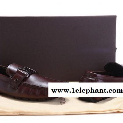 广州 英伦懒人豆豆鞋 驾车鞋**套脚 真皮男鞋一件代发图3