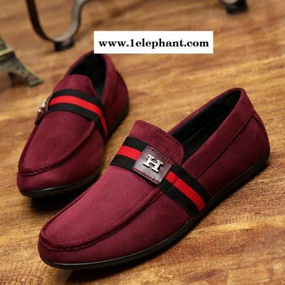 2015春款豆豆鞋驾车懒人鞋套脚软底舒适潮鞋爆款货源鞋图2