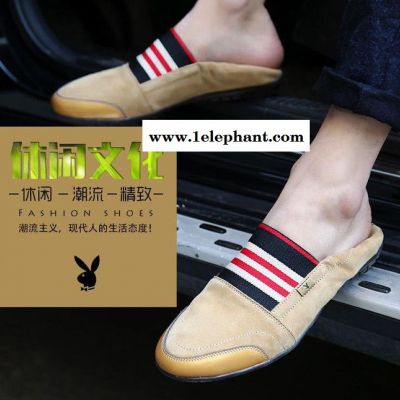 花花公子男鞋2015春季驾车鞋套脚休闲鞋男低帮鞋CX3750图3