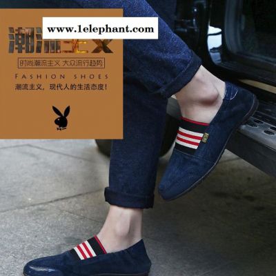 花花公子男鞋2015春季驾车鞋套脚休闲鞋男低帮鞋CX3750图2