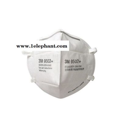 3M 9502+ KN95头戴式防颗粒物口罩 50只/包 10包/箱图3