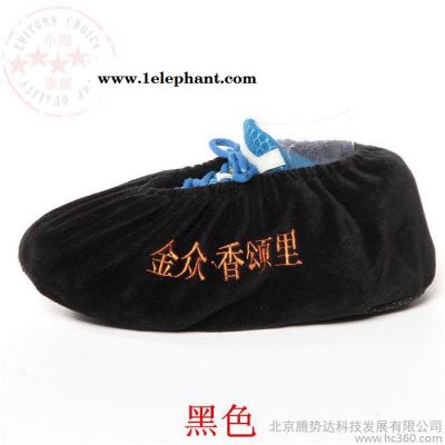 布鞋套超柔绒布 直销专业绒布样板间防滑耐磨布鞋套可洗特价图2