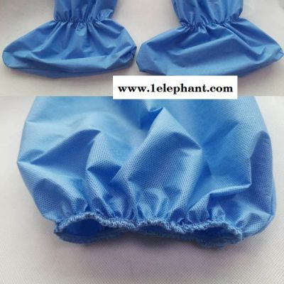 BAIHAO/佰好高筒型 一次性防护脚套无纺布全包隔离鞋套