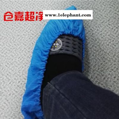 防静电防滑无尘无纺布鞋套电子厂无尘车间专用 直销可定制图3