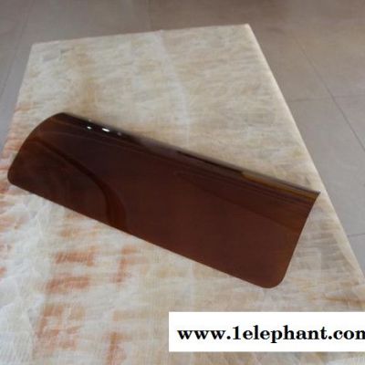供应美杰有机玻璃机器防尘罩、茶色热弯弧形机罩图2