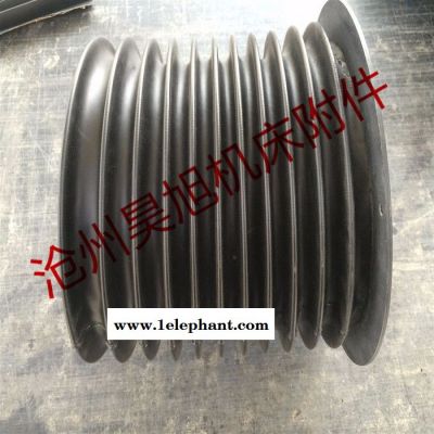 昊旭丝杠防护罩 丝杆防尘套 丝杠保护套 气缸油缸防尘罩 圆形伸缩护罩图2