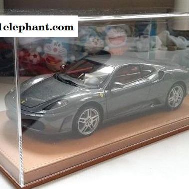 亚克力展示罩 有机玻璃防尘罩皮底座架 厂家定制透明汽车模型专用展示盒可丝印LOGO