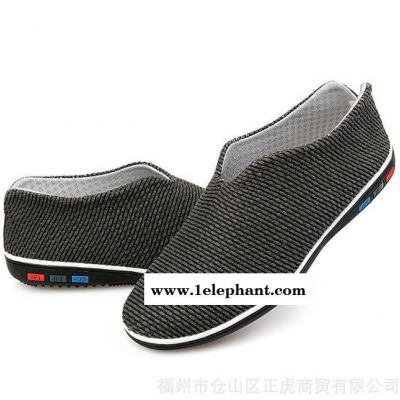 夏季新款创意编织鞋男 休闲鞋男透气 板鞋男洞洞夏男鞋套脚图3