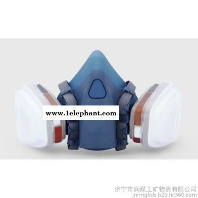 硅胶防毒面具化工气体甲醛防毒口罩喷漆业粉尘面罩图5
