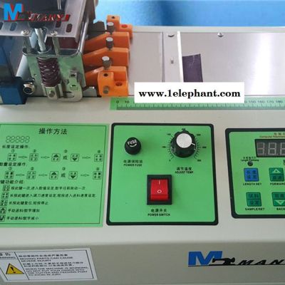 无纺布切带机 口罩带裁切机 耳带剪切机 电脑冷热 口罩鼻梁条图6