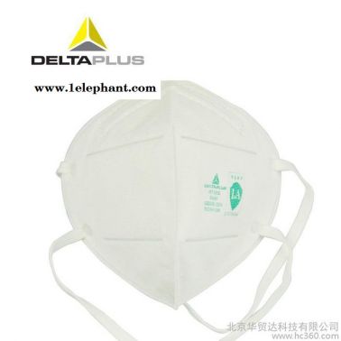 代尔塔M1195B盒装防尘口罩专业 工业粉尘口罩打磨骑行可清洗防灰尘雾霾