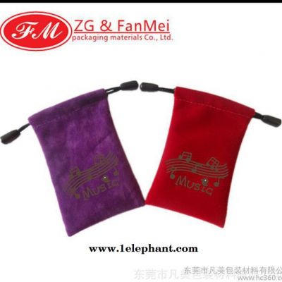 出口美国 欧洲 天鹅绒黑色收纳袋 黑色收纳袋图3