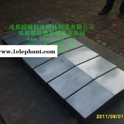 铝帘防护罩机床防尘罩机床铝帘铝合金卷帘防护带车床导轨护板直销图2