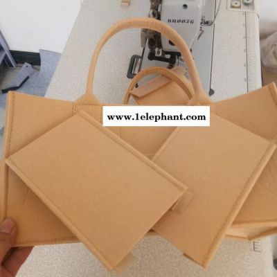 艺奥 尿不湿收纳包 毛毡尿布收纳袋 尿布包外出毛毡收纳盒 毛毡包图6