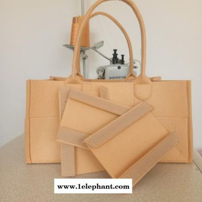 艺奥 尿不湿收纳包 毛毡尿布收纳袋 尿布包外出毛毡收纳盒 毛毡包图5