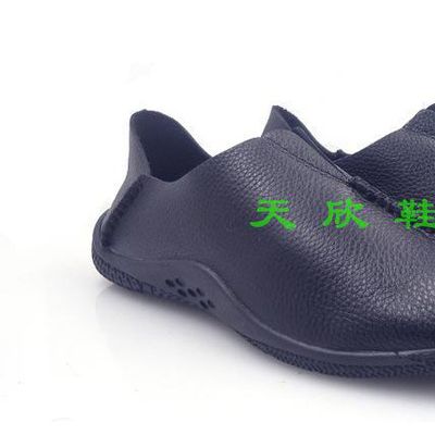 外贸鞋 真皮男士皮鞋 个性休闲皮鞋 爆款懒人鞋套脚款图2