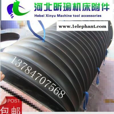 定做滚珠罩丝杠丝杆防护罩橡胶伸缩丝杠防尘罩帆布拉链式油缸护罩导轨保护套耐用环保保护套定制包邮图4