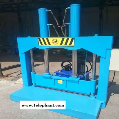 塑料pe自封袋裁割机 废旧收纳袋再生割断机 全自动油压铡刀图2