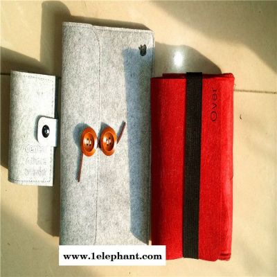 供应超越毛毡收纳袋 定做文件夹电脑包 收纳箱 激光刻毛毡画 毛毡挂件 针刺毛毡 无纺布 工业羊毛毡，激光杯垫，毛毡制品图7