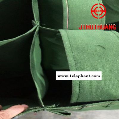 工位器具分隔袋 帆布收纳袋  立体分隔袋 汽车零件分隔袋  零部件格子袋  周转车帆布袋图2