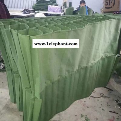 工位器具分隔袋 帆布收纳袋  立体分隔袋 汽车零件分隔袋  零部件格子袋  周转车帆布袋图5