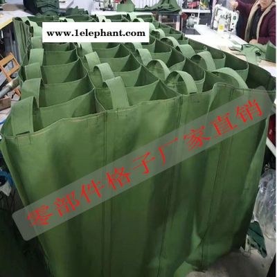 工位器具分隔袋 帆布收纳袋  立体分隔袋 汽车零件分隔袋  零部件格子袋  周转车帆布袋图6