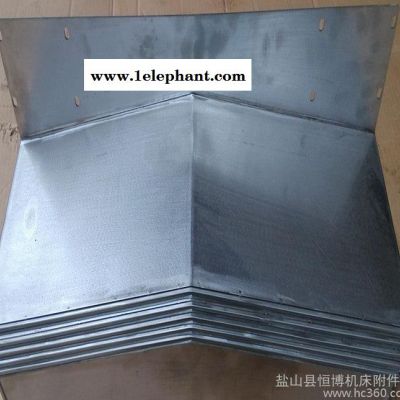 数控机床防护罩 导轨防护罩 钢板防护罩 导轨防尘罩图3