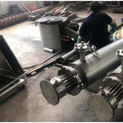 品牌直销 口罩溶喷布空气加热器 80KW加热器 管道加热器图6