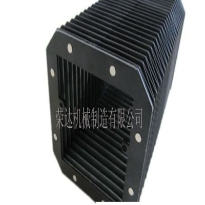 数控机床导轨伸缩式风琴防护罩防尘罩激光切割机防火花耐高温护罩图4