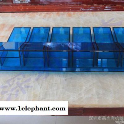 有机玻璃机器防护罩 有机玻璃茶色热弯罩子 亚克力防尘罩图2