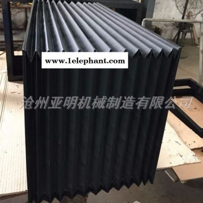 定制风琴防护罩,卷帘防护罩,盔甲防护罩,铠甲防护罩,防尘罩升降台,尽在亚明机械制造有限公司图7