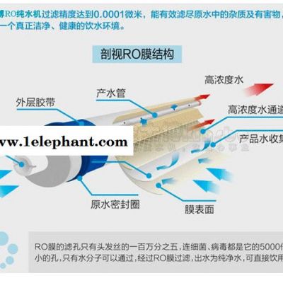 金士博翔龙版防尘罩纯水机家用直饮机厨房自来水净水机50G加仑反渗透纯净水过滤器自吸泵版图5