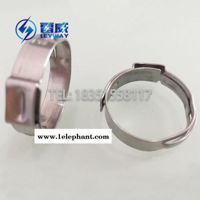 304不锈钢单耳无极球笼卡箍 防尘罩卡箍 可调卡扣 抛光耳型喉箍 汽车软管夹 汽车油管卡箍 橡胶管卡箍 PEX喉箍图3